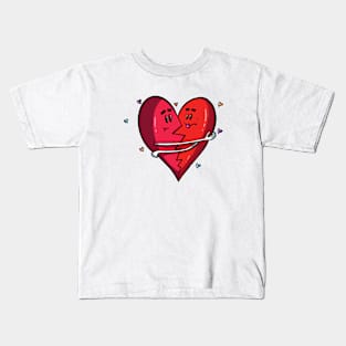 Two Pieces One Heart Kids T-Shirt